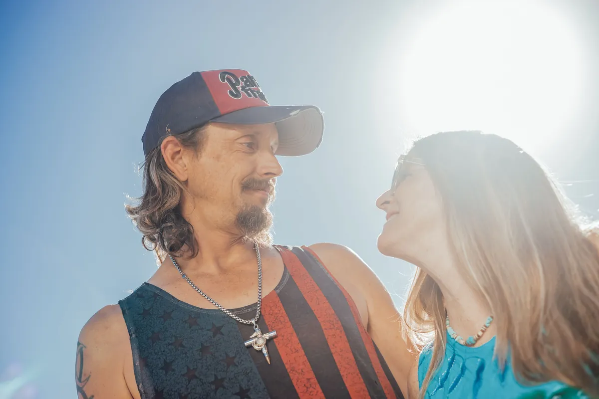 Illustrative stock photo of a couple in Augusta, not real members